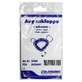 Eye patch with elastic band black 34000 1 pc