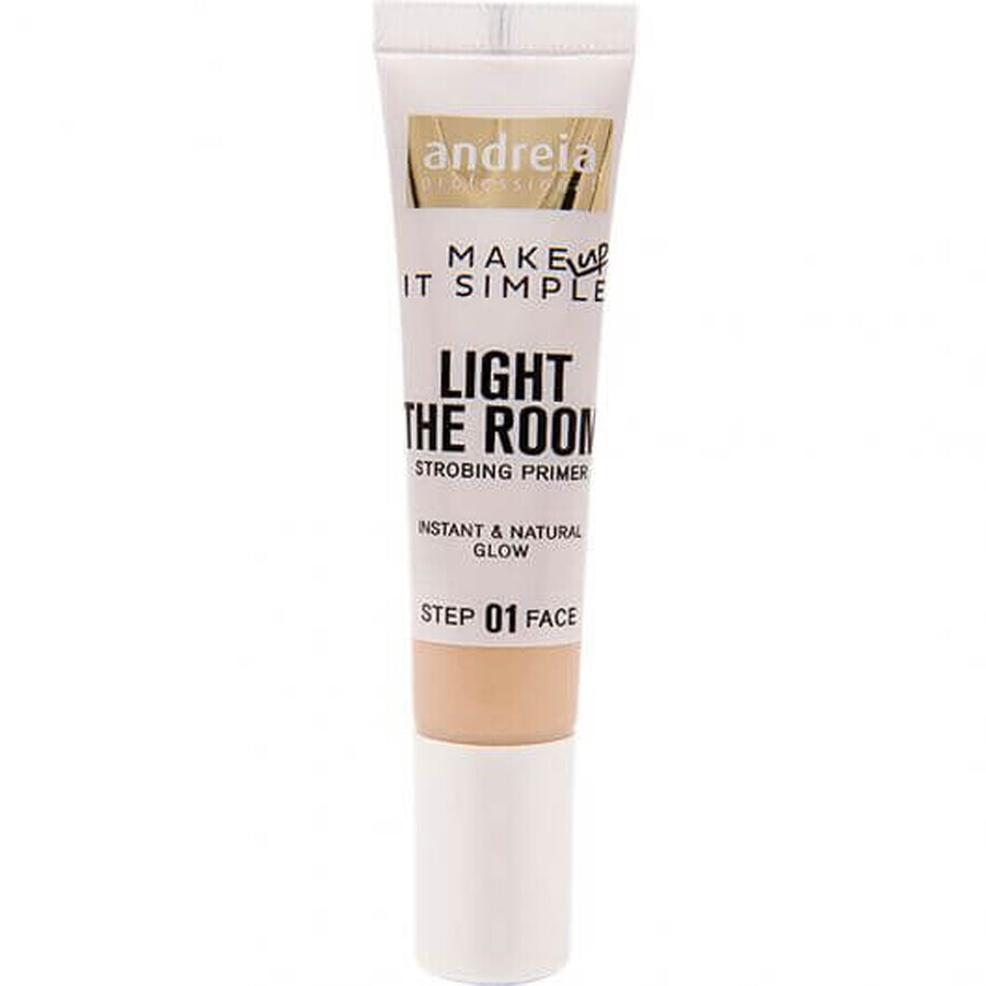 Base de maquillage Light The Room 01, 14 ml, Milky Way, Andreia Makeup