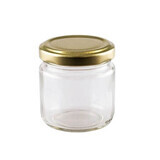Barattolo di vetro Zoia con coperchio, 100 ml, Mayam