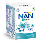 Nan 5 Optipro leche en polvo, 700 g, Nestlé