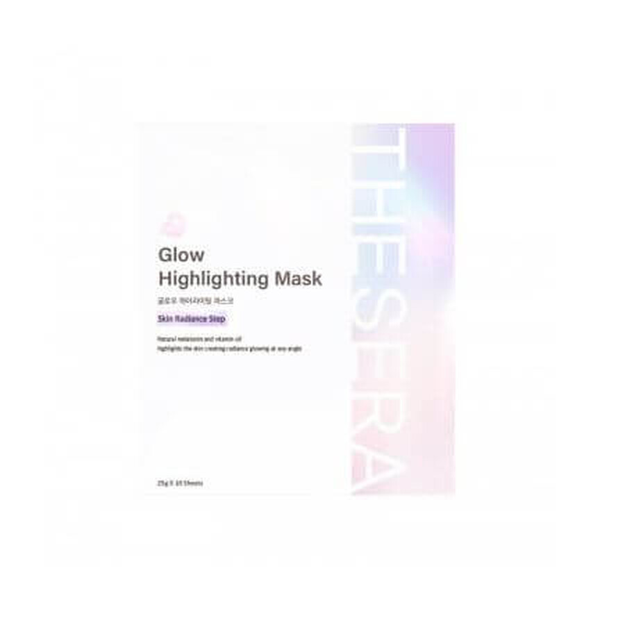 Glow Highlighting Maske, 1 Stück/25 g, Thesera