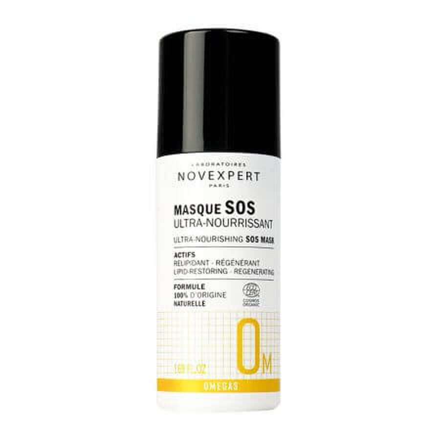 Ultra-nährende SOS-Maske mit 5 Omega-Fettsäuren, 50 ml, Novexpert