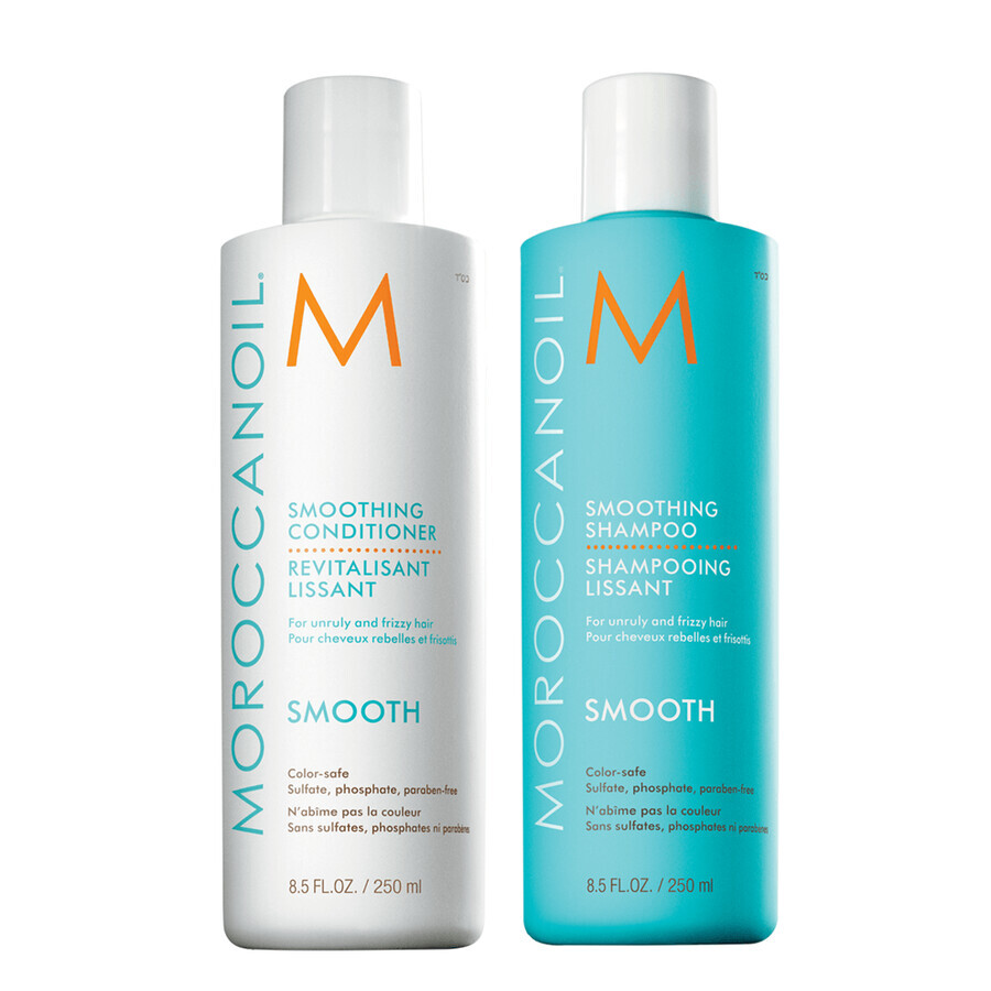 Hair smoothing package Shampoo+Balm, 250+250 ml, Moroccanoil