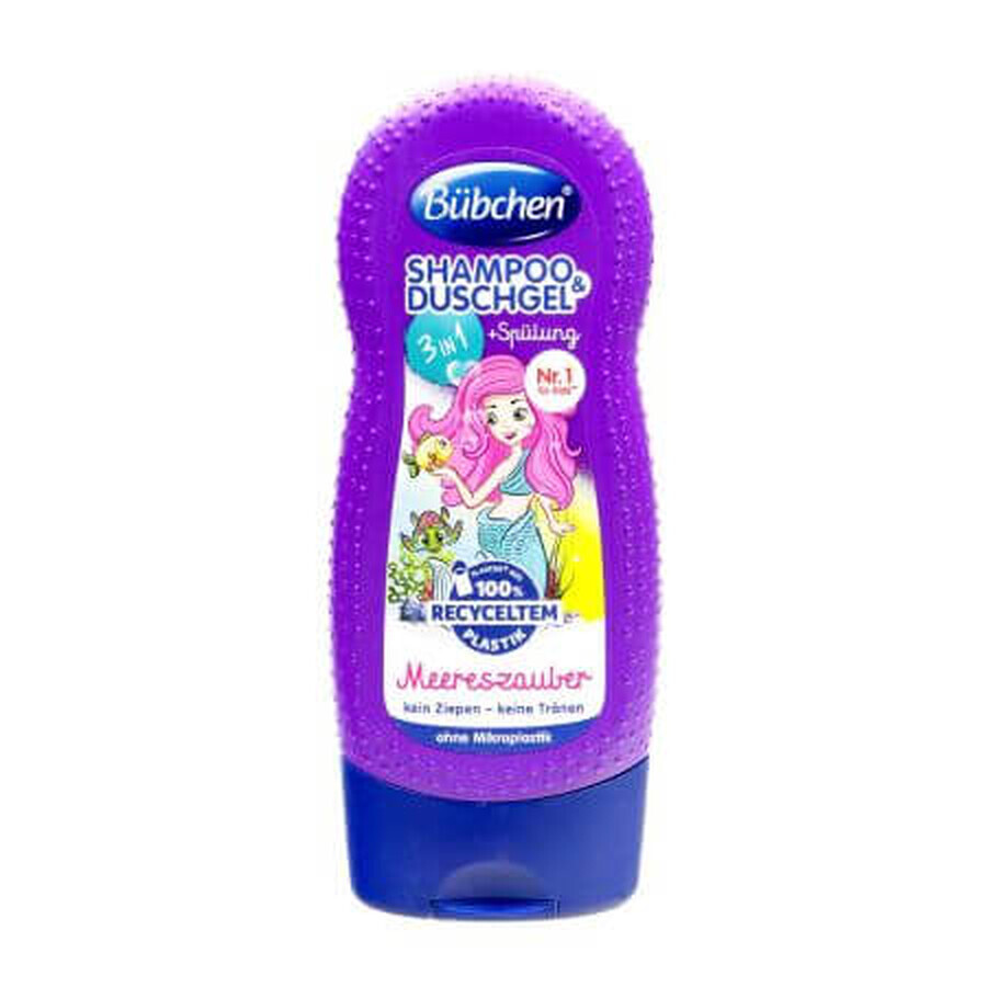 Shampooing, gel douche et après-shampooing Sirena, 230 ml, + 3 ans, Bubchen