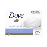 Savon crème pour les peaux sensibles, 90 g, Dove