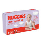 Couche Ultra Comfort, No. 4, 8-14 kg, 66 pcs, Huggies