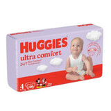 Couche Ultra Comfort, No. 4, 8-14 kg, 66 pcs, Huggies