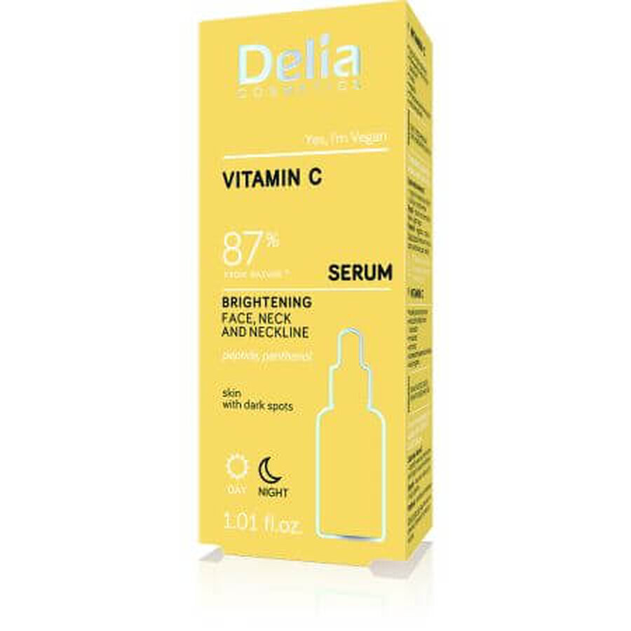 Aufhellendes Leuchtserum, 30 ml, Delia Cosmetics