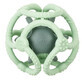 Lot de 2 boules de dentition en silicone, vert clair et vert fonc&#233;, Nattou