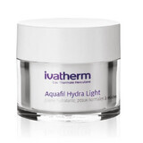 Aquafil Hydra Light crème hydratante pour peaux normales à mixtes, 50 ml, Ivatherm