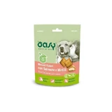 Oasy Dog Snacks : biscuits fourrés au fromage et à la citrouille - Aliment complémentaire pour chiens adultes, 70 g
