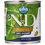 Farmina N&amp;d Prime Lamb and Blueberries - Complete Food for Adult Dogs, 285 g