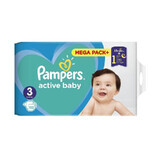Couches Pampers Active Baby 3 Midi 6-10 kg 152 pièces