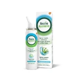 Rinazina Aquamarina Plus 2,3 % NaCl - Spray nasal descongestionante hipertónico para la limpieza nasal, 125 ml