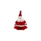 New Star 41700a-t – ornament sferic cu Moș Crăciun, 17 cm, roșu și alb