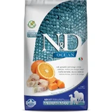 Farmina N&amp;d Ocean Adult Medium &amp; Maxi à la morue, à la citrouille et à l'orange - Aliment complet pour chiens, 2,5 kg