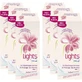 Tena Lights Sensitive – 24 de protecții pentru vagin de tip „normal”, pliate, pentru pierderi urinare