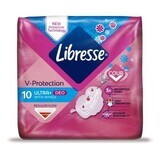 Absorbant Ultra Normal Deo Fresh, 10 pièces, Libresse