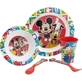 Set de veselă Stor, 5 piese, cu motive cu Mickey