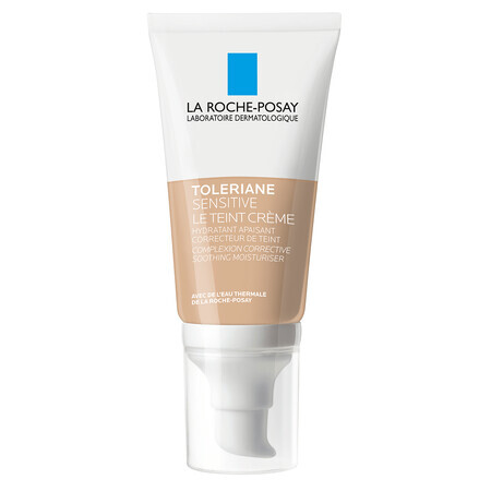 La Roche-Posay Toleriane Sensitive Moisturizing Cream, Light Shade, 50 ml
