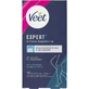 Veet Expert - 12 bandes dépilatoires pour le corps, pour peaux sensibles