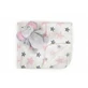 Set de regalo para recién nacidos «Cangaroo»: manta de felpa suave con osito rosa