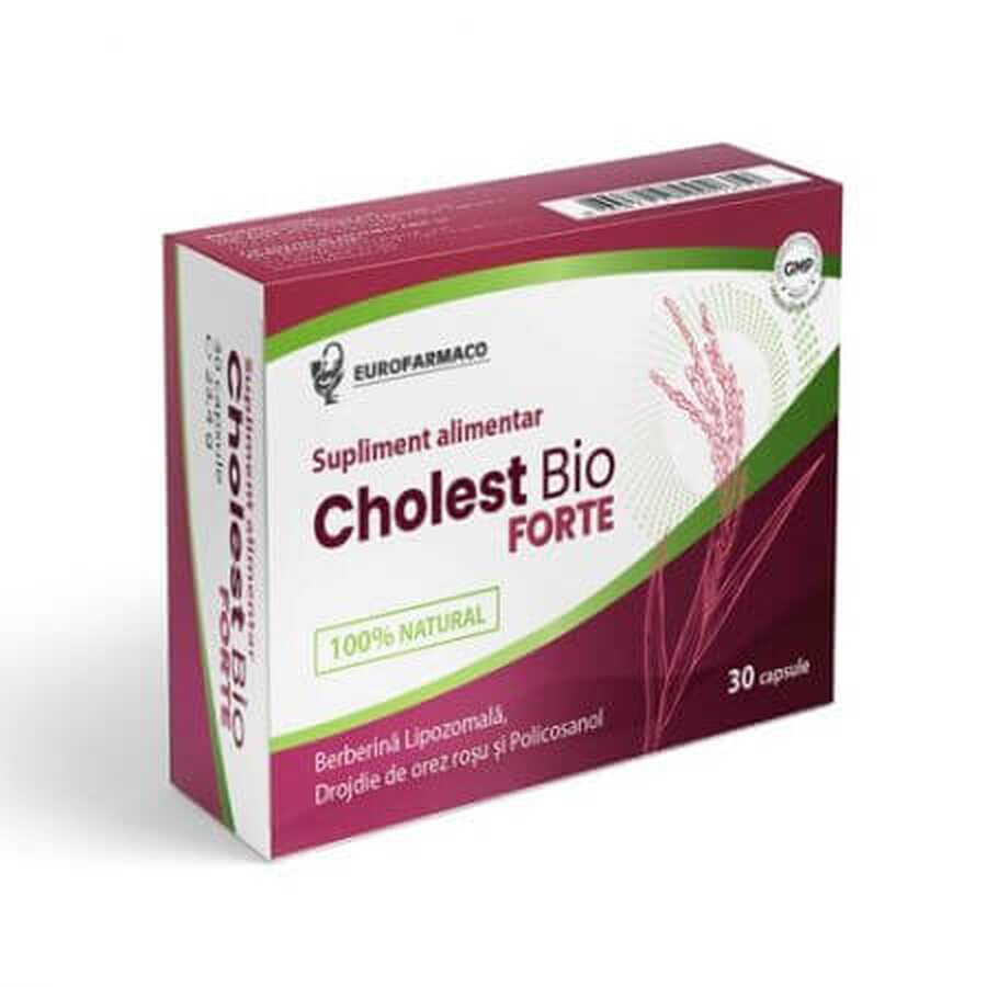 Cholest Bio Forte, 30 gélules, Eurofarmaco Évaluations