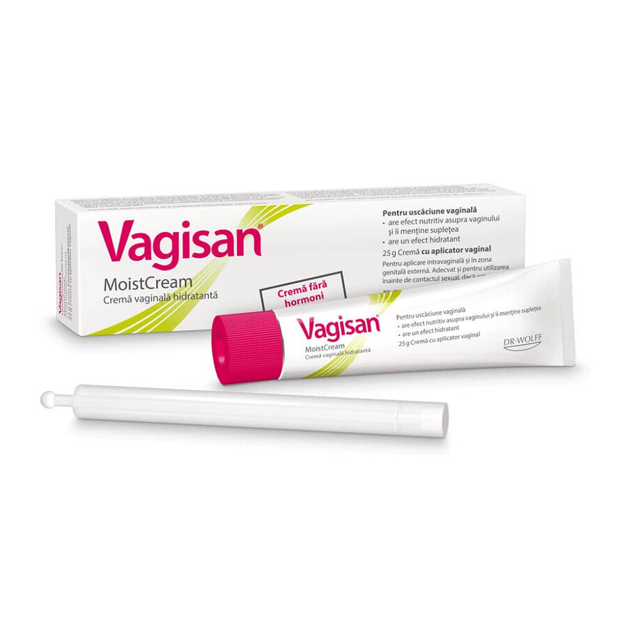 Crème hydratante vaginale Vagisan, 25 g, Dr. Wolff