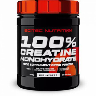 Créatine monohydrate sans arôme, 300 g, Scitec Nutrition