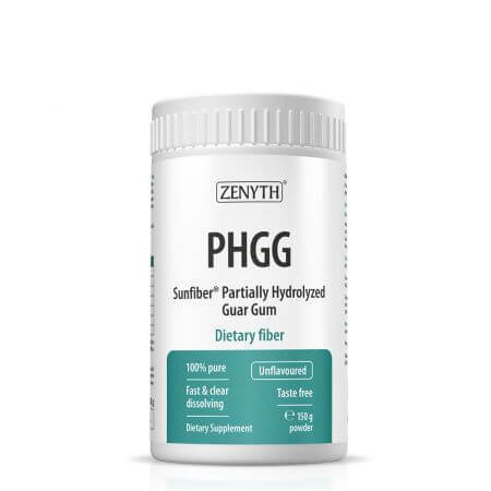 Fibre alimentaire prébiotique PHGG, 150 g, Zenyth