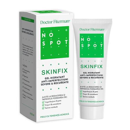 Gel idratante anti-imperfezioni No Spot Skinfix, 50 ml, Fiterman