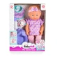 Moni trade My sweet doll  - păpușă cu oliță, suzetă și biberon