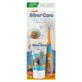 Silver Care Junior-set – Tandenborstel met zachte borstelharen + tandpasta tegen tandbederf met kauwgomsmaak, 50 ml