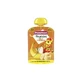 Plasmon Apple and Banana Baby Fruit Puree - pouches of homogenized puree for babies 12 months and older, 130 gr