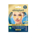 Masque pour les yeux à l'acide hyaluronique et aux protéines d'or Hyaluronic Gold, 5,5 g, Elmiplant