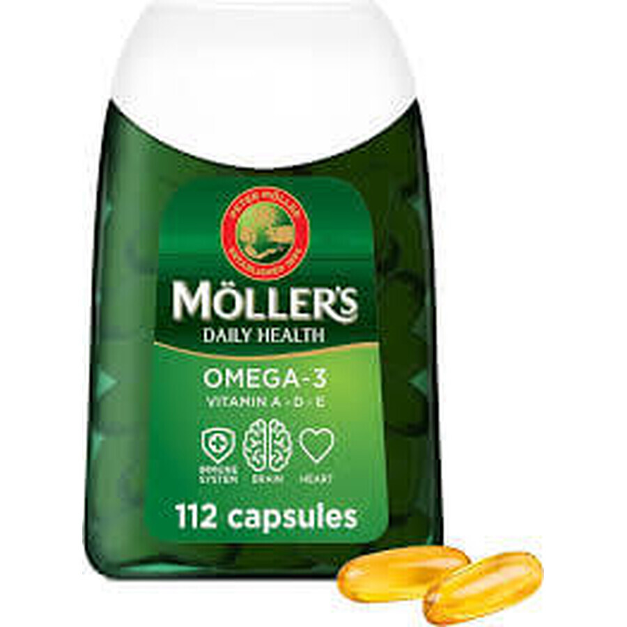 Omega 3 Forte, 112 gélules, Moller's