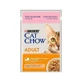 Purina Cat Chow Adult Saumon et haricots verts - Aliment complet pour chats adultes, 85 g