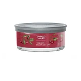 Yankee Candle Black Cherry – Signature-Kerze im Becher mit 5 Dochten, 340 g