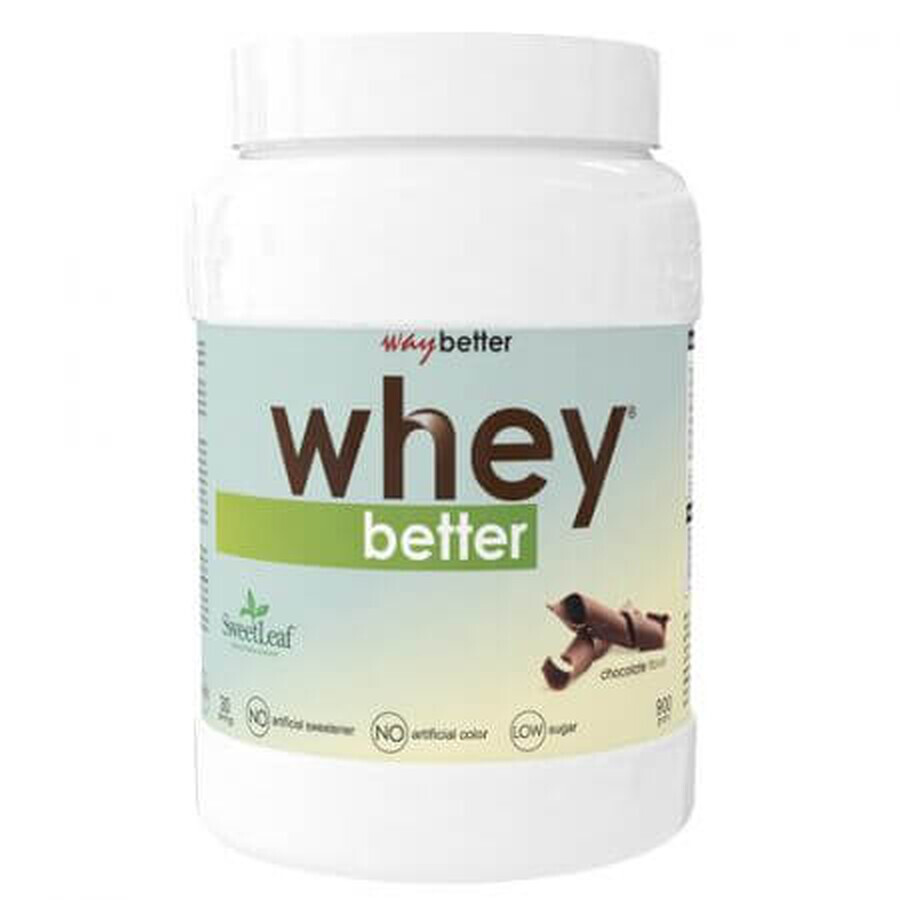 Whey Better Chocolate Protein Powder, 900 g, Way Better
