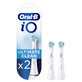 Recharges pour brosse &#224; dents Electria iO Ultimate Clean, blanches, 2 pi&#232;ces, Oral-B