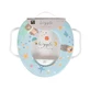 Moni trade Wiggle albastru – scaun pentru copii cu pernă moale și mânere
