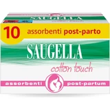 Saugella kraamverband, Cotton Touch, 10 stuks