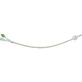 Cathéter de Foley bidirectionnel en silicone transparent, taille 16