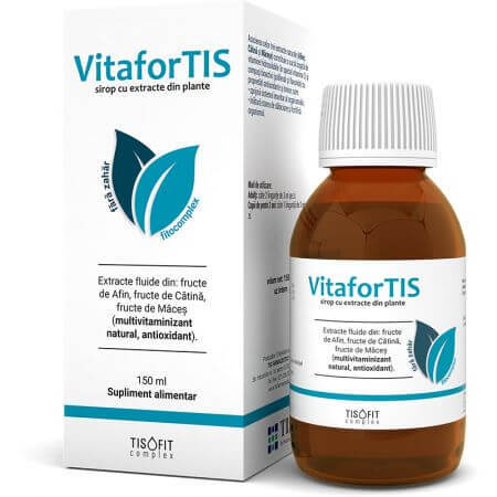 VitaforTIS sirop, 150 ml, Tis