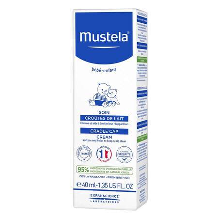 Anti-Milchschuppen-Creme, 40 ml, Mustela