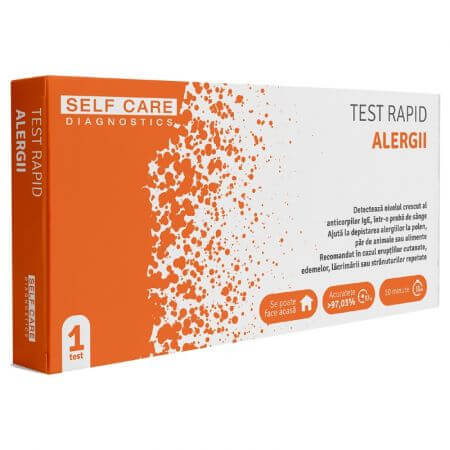 Autotest Allergies, 1 pièce, Veda Lab