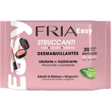Fria Easy - 20 lingettes démaquillantes biodégradables