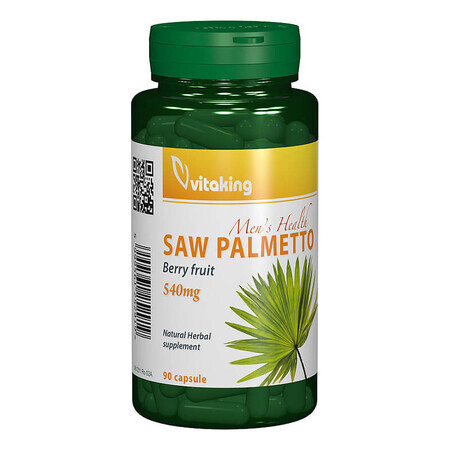 Extrait de palmier nain 540 mg x 90 cps, Vitaking 