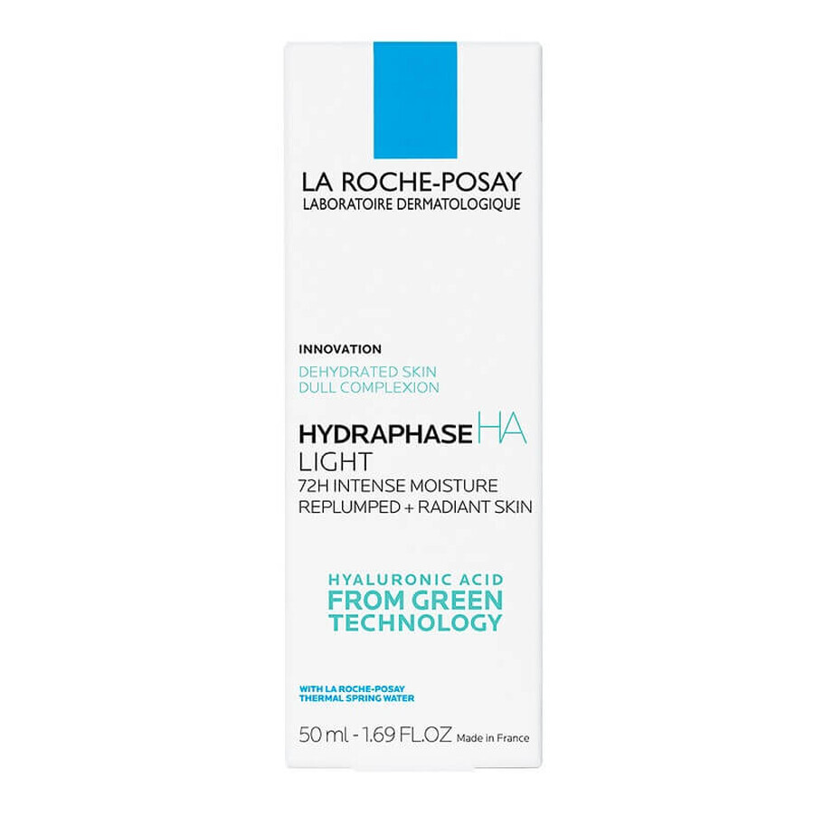  La Roche-Posay Hydraphase HA Light Crema intens hidratanta pentru ten normal-mixt 72h, 50 ml