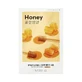 Missha Airy Fit Sheet Mask Honey – mască de față iluminatoare și hrănitoare